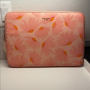kate spade ♠️ laptop case ♠️ falling flower